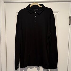 Club Room Men's Black Polo Shirt